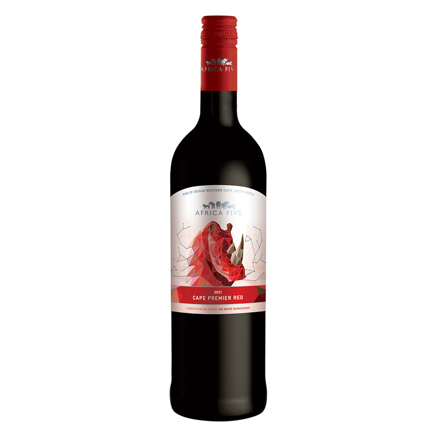 Africa Five Cape Premier Red 2023 - pricing per case of 6 x 750ml