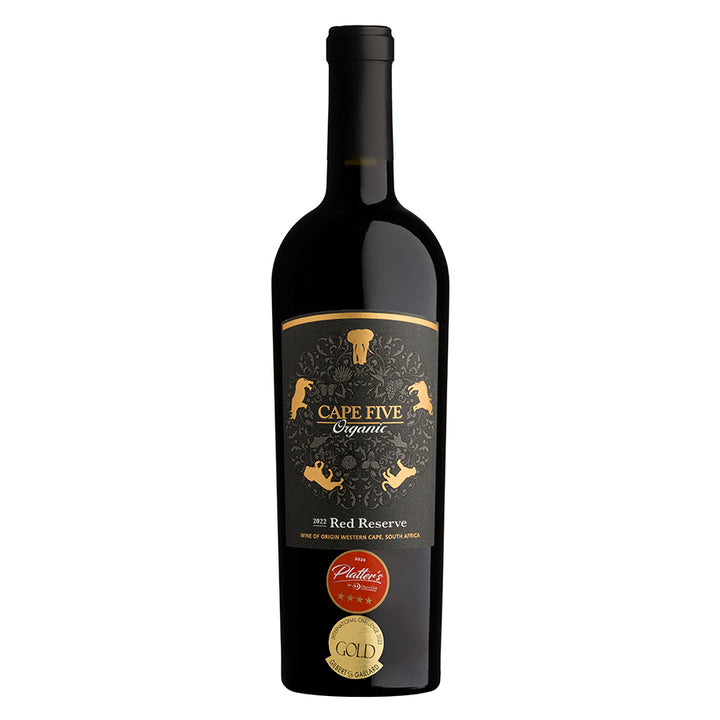 CAPE FIVE RESERVE ORGANIC RED 2022