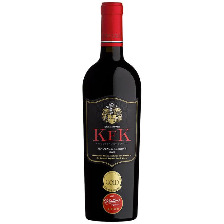 KFK Kenzo Faure Kruger Pinotage 2019 - pricing per case of 6 x 750ml