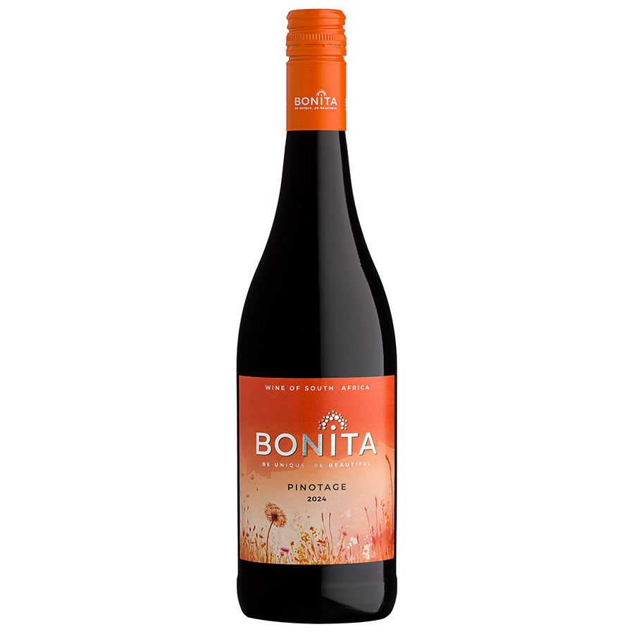 Bonita Pinotage 2024 - pricing per case of 6 x 750ml