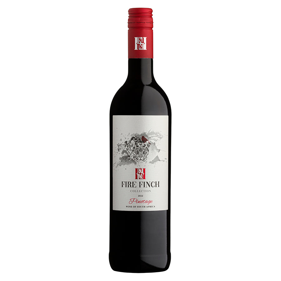 Fire Finch Pinotage 2022 - pricing per case of 6 x 750ml