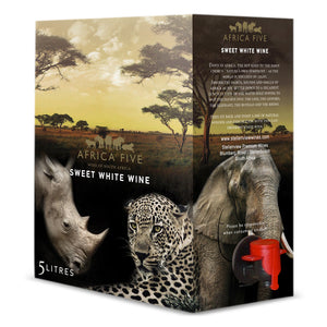 AFRICA FIVE SWEET WHITE BAG-IN-A-BOX - 4 x 5L