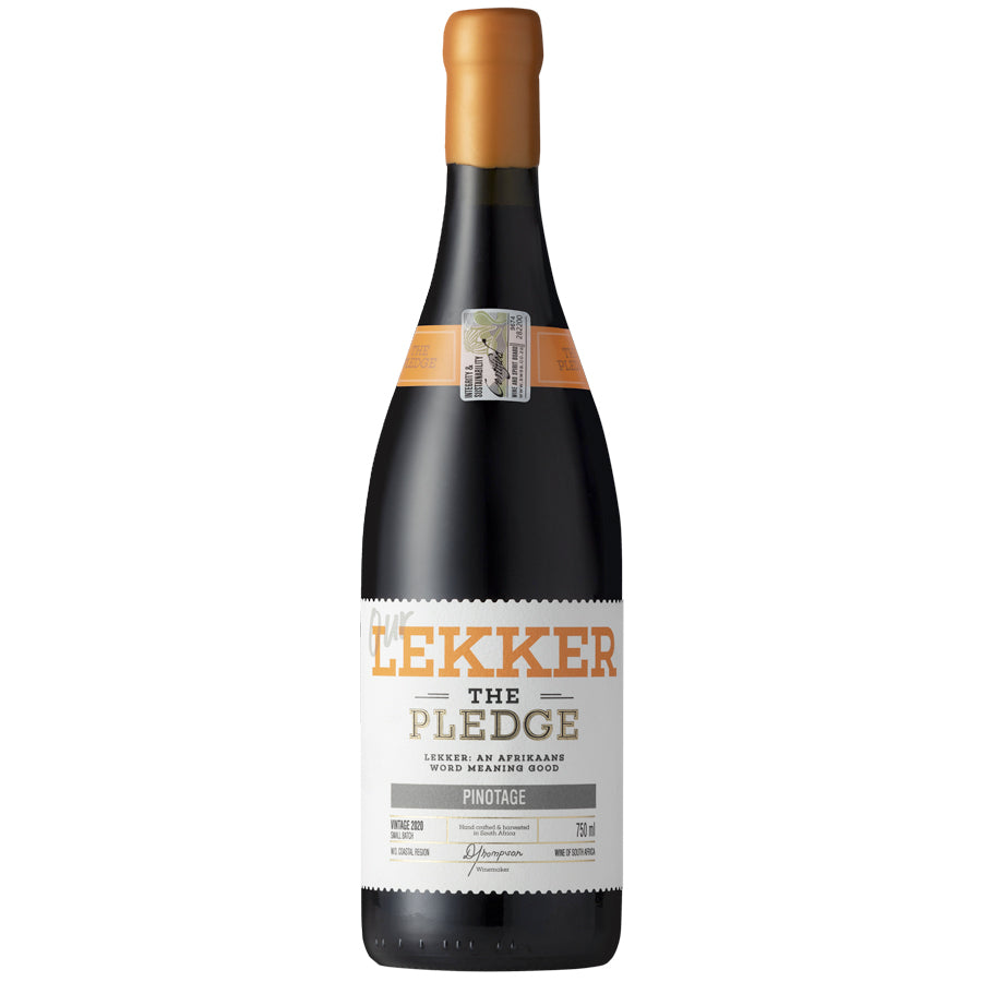 THE PLEDGE OUR LEKKER PINOTAGE 2021