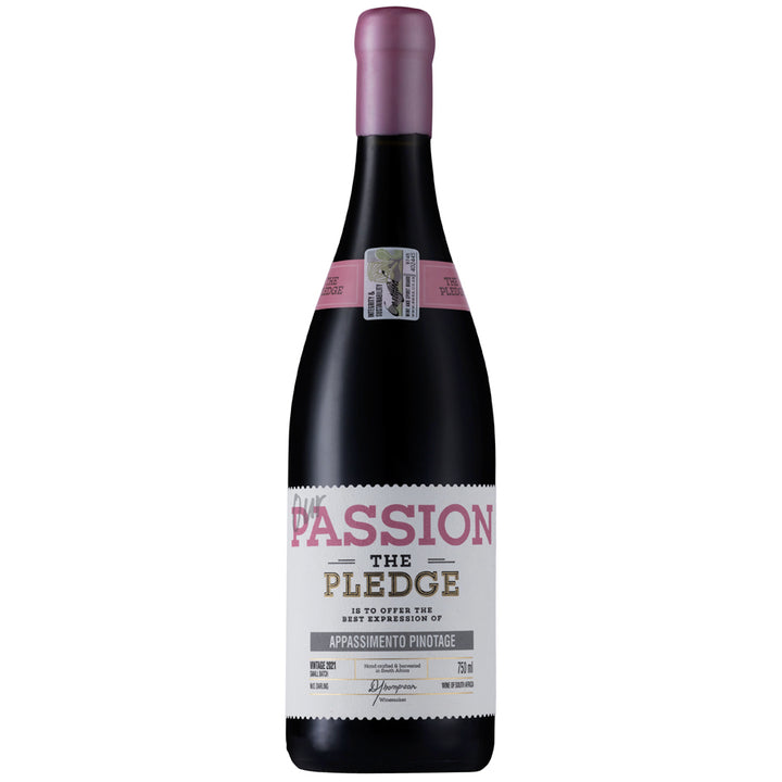 The Pledge Our Passion Appassimento Pinotage 2021